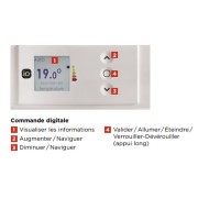 Radiateur électrique à inertie KENYA 4 Vertical - THERMOR