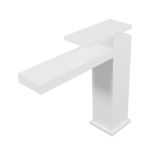 Mitigeur lavabo large Blanc Mat Tabula - CRISTINA ONDYNA TA26424