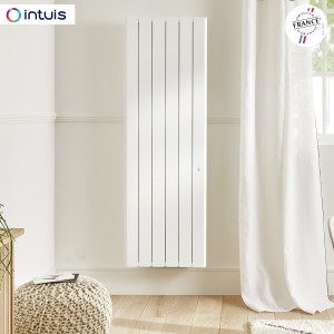 Radiateur Fonte NOIROT BELADOO Nativ 1500W Vertical blanc connecté INTUIS M153215