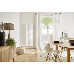 Radiateur Fonte NOIROT BELADOO Nativ 1500W Vertical blanc connecté INTUIS M153215