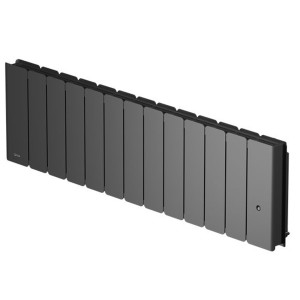 Radiateur Fonte NOIROT BELADOO Nativ Plinthe 1500W Anthracite connecté INTUIS M153425