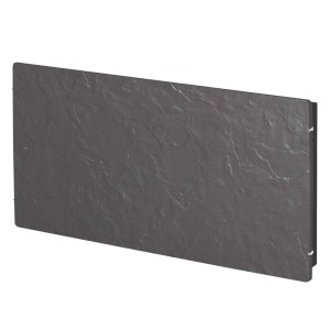 Radiateur à inertie Wifi Ardoise Noire 800W Carré - Valderoma AN800W