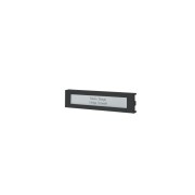 Bouton Simple Métal Ultra, Noir - COMELIT UT9211MB 