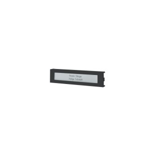 Bouton Simple Métal Ultra, Noir - COMELIT UT9211MB 
