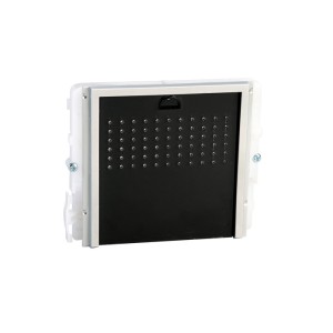 Module Audio Sans Bouton D'Appel  Ikall Façade Noire - COMELIT 33400 