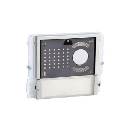 Mod.1 Bouton Unité A/V Ikall-Masch. Métal - COMELIT 33411A 