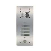 Platine 4 Bp Type Av4 Vidéo + Module Mh Inclus - COMELIT AV1004VIPTT 