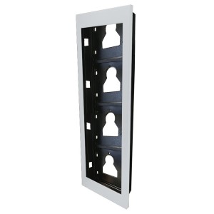 Châssis À Encastrer 4 Modules Ultra, Blanc - COMELIT UT9164W 
