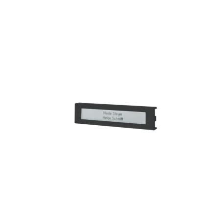 Bouton Simple Métal Ultra, Noir - COMELIT UT9211MB 