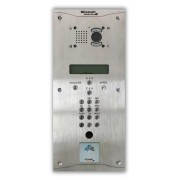 Platine Inox Mh Découpe Droite + Lecteur Plat + 1250Iv Inclus - COMELIT PIC5/LP 