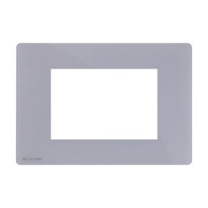 Façade Gris Perle One Compatible Vimar Eikon 3 Modules - COMELIT ONE/PP/VE3 
