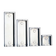 Boitier  Inox Montage Saillie Powercom 4 Modules - COMELIT 3316/4L 