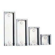 Boitier  Inox Montage Saillie Powercom 4 Modules - COMELIT 3316/4 