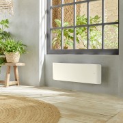 Radiateur Fonte NOIROT CALIDOO Nativ Plinthe 750W blanc connecté INTUIS M152412
