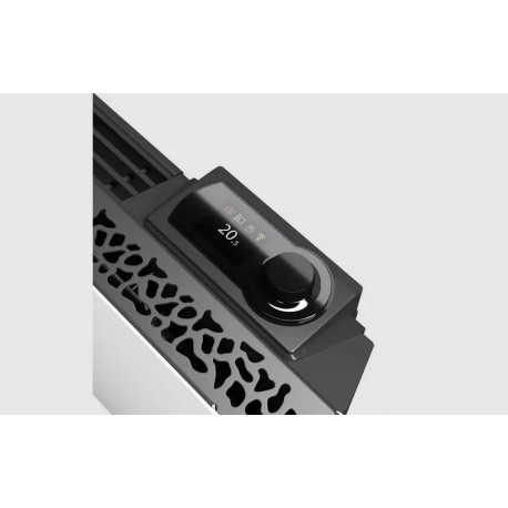 Radiateur Fonte NOIROT CALIDOO Nativ Plinthe 1500W blanc connecté INTUIS M152415