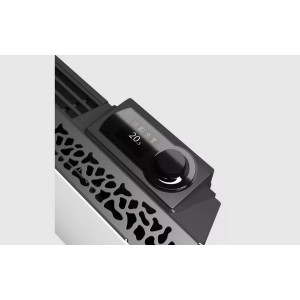 Radiateur Fonte NOIROT CALIDOO Nativ Plinthe 750W anthracite connecté INTUIS M152422