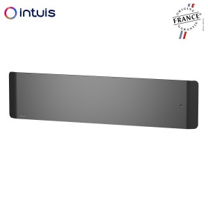 Radiateur Fonte NOIROT CALIDOO Nativ Plinthe 1500W anthracite connecté INTUIS M152425