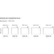 Radiateur Fonte NOIROT CALIDOO Nativ connecté INTUIS
