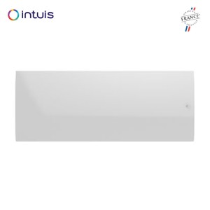 Radiateur Campalys plinthe blanc 750W Blanc satiné - INTUIS M151412 