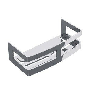 Étagère de douche murale Chromé - CRISTINA ONDYNA FILO3951