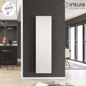Radiateur à inertie KERAMOS  Nativ Vertical 1000W  Blanc ardoise - INTUIS SIGNATURE K164223 