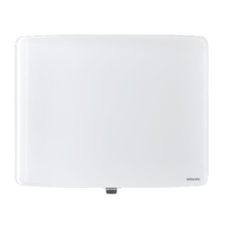 Radiateur fonte VERALI 1500W horizontal blanc brillant - ATLANTIC 507654