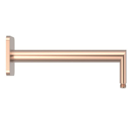 Bras mural pour pommeau de douche Or Rose Mat 24K - TRES 13462104OPM