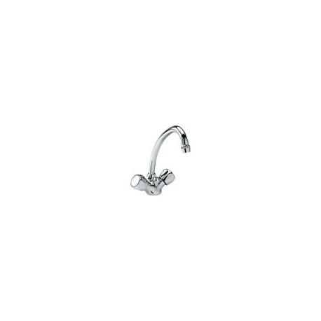 .LAVABO ORDO BEC HAUT MOBILE CHROME + Vidage - CRISTINA ONDYNA OR11051