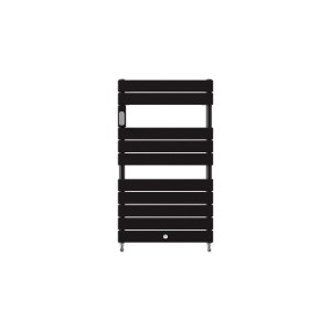 Sèche-serviettes RIVIERA 2 eau chaude 491W Noir carbone - THERMOR 496107