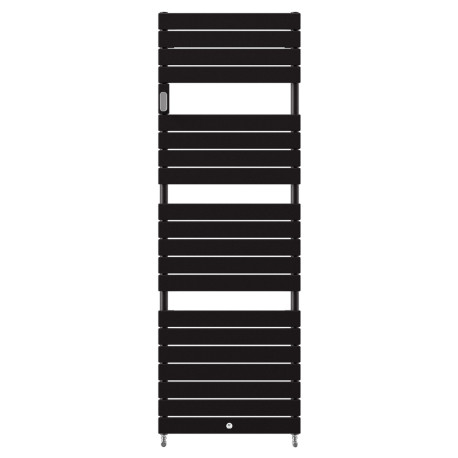 Sèche-serviettes RIVIERA 2 eau chaude 491W Noir carbone - THERMOR 496107