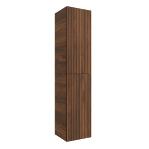 Colonne BIBA 160cm 2 portes Noyer Maya - SALGAR 102252