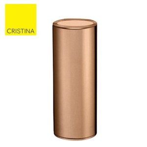 Porte Verre a Poser AMBIENTE Or Rose Brosse - CRISTINA ONDYNA AM74534P