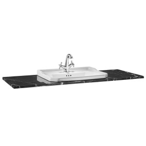 Plan Marbre CARMEN Noir Marquina - ROCA A857142421
