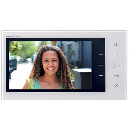 Moniteur maître JV1MD pour portier vidéo AIPHONE - Ecran 7" - 130444