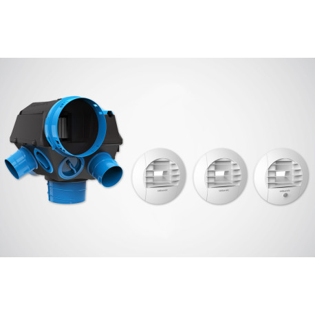 Kit VMC simple flux Hygrocosy - Atlantic 412292