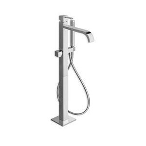 BAIN DOUCHE QUADRI MONOCOLONNE SUR PIED SANS MECANISME CHROME - CRISTINA ONDYNA QM18951
