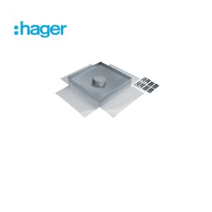Boîte jonct couv tubus 20000 N - GOULOTTE INSTALLATIO  HAGER EKSQ405TM