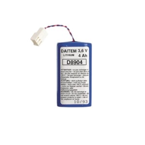 Pile lithium 3,6 V / 4 Ah - BATLi05 - Hager Logisty