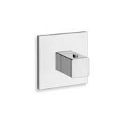FACADE EXTERNE QUADRI  1 SORTIE POUR MECANISME PD70000 CHROME - CRISTINA ONDYNA XQ80051