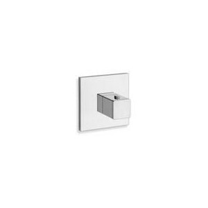 FACADE EXTERNE QUADRI  1 SORTIE POUR MECANISME PD70000 CHROME - CRISTINA ONDYNA XQ80051