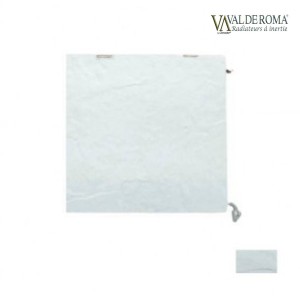 Radiateur chauffage central H2O DK21 Carré Natura Blanc 750W - VALDEROMA 19075021