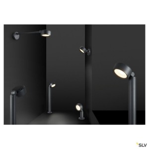 Appliques extérieures LED avec détecteur ESKINA SPOT SENSOR applique et plafonnier extérieur anthracite LED 145W 30 - SLV 100290