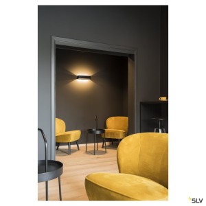 Appliques intérieures LED LOGS IN L applique intérieure aluminium/blanc LED 19W 2000-3000K Dim-to-wa - SLV 1002928 