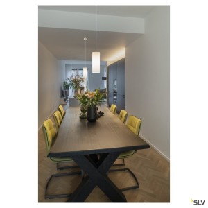 Suspensions QUADRASS suspension intérieure blanc/chrome E27 40W max - SLV 1003432 