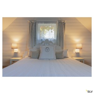 Liseuses SOMNILA FLEX applique int. liseuse gauche blanc LED 3W 3000K avec port USB - SLV 1003459 