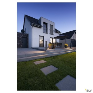 Bornes Extérieures LED ESKINA FRAME borne extérieure double anthracite LED 27W 3000/4000K interr - SLV 1004751 