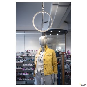 Systèmes rail 3 allumages 230V LED ONE 40 TRACK spot pour rail 3 allumages intérieur blanc LED 152 W - SLV 1004772 