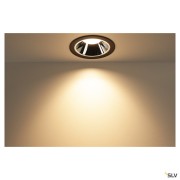 Accessoires NUMINOS® L diffuseur ellipse intérieur rond transparent - SLV 1004794 