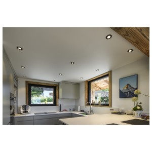 Encastrés plafond intérieurs LED NEW TRIA® 68 encastré de plafond LED intérieur rond noir LED 11 W IP 20 - SLV 1007426 