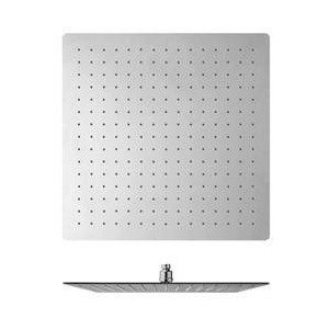 POMME DE DOUCHE SANDWICH CARREE 400 mm INOX ANTICALCAIRE - CRISTINA ONDYNA SC40051